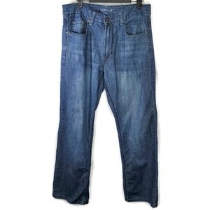 Flypaper Men's Blue Denim Boot Cut Jean's Size 32x30